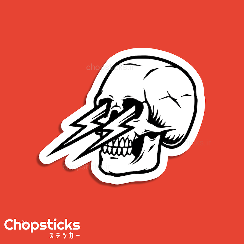 استیکر skull 
