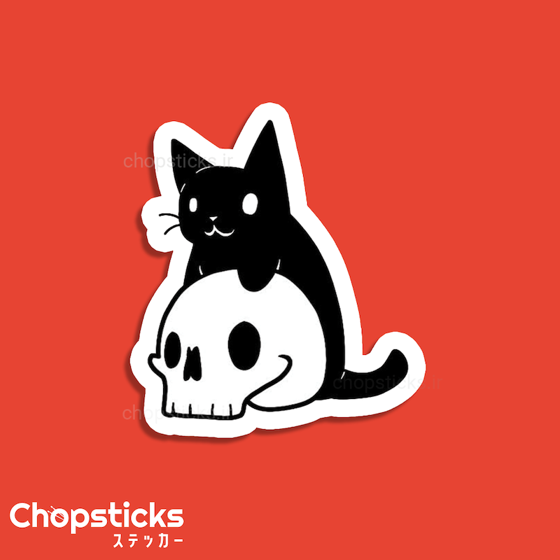 استیکر black cat