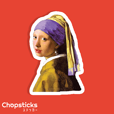 استیکر Girl with a Pearl Earring