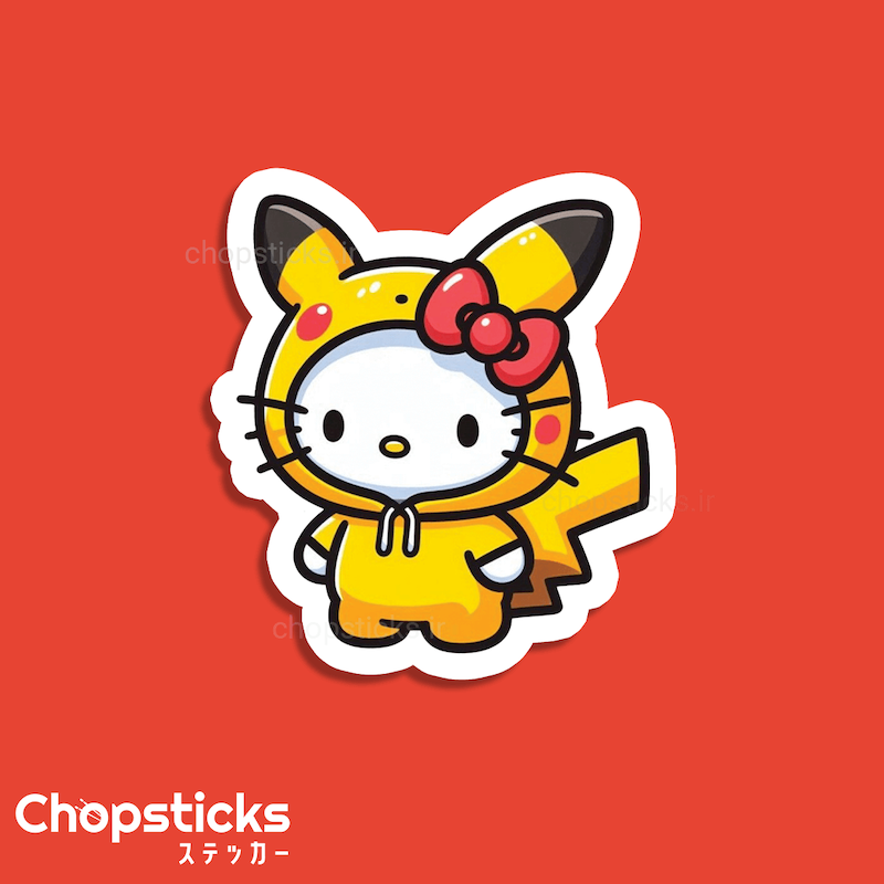 استیکر hello kitty