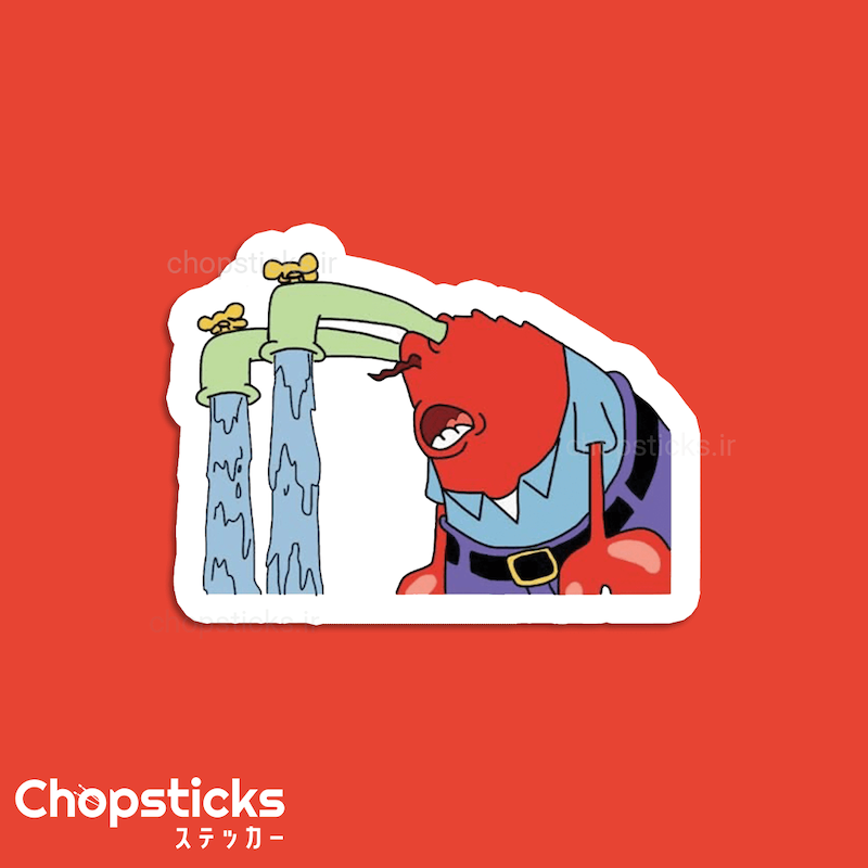 استیکر Mr Krabs 