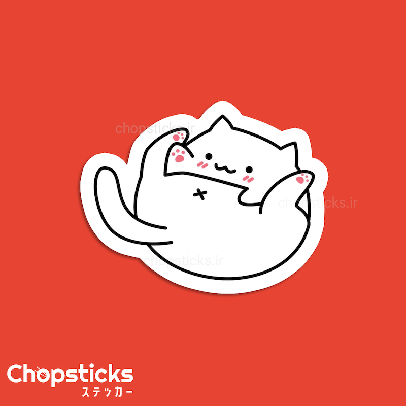 استیکر Stupid Cat