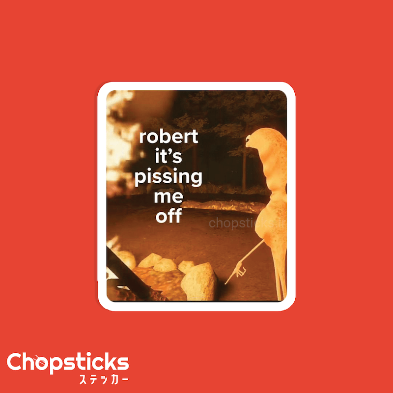 استیکر رابرت من این سنگ رو دوست ندارم شبی داش....