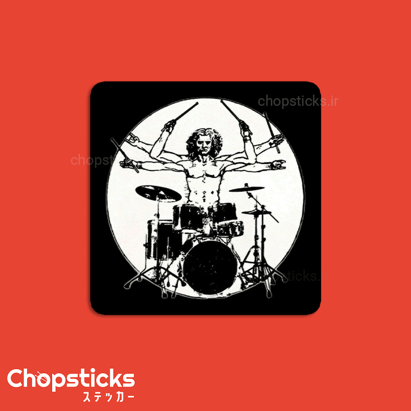 استیکر Drum 