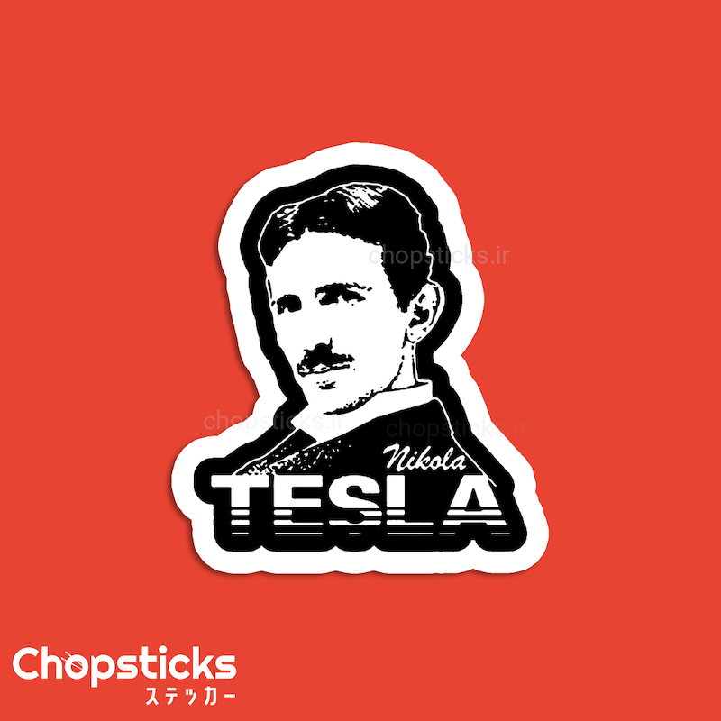 استیکر Tesla