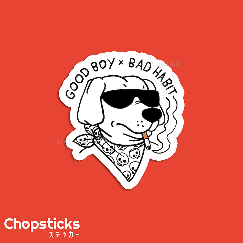 استیکر Not Bad Boy