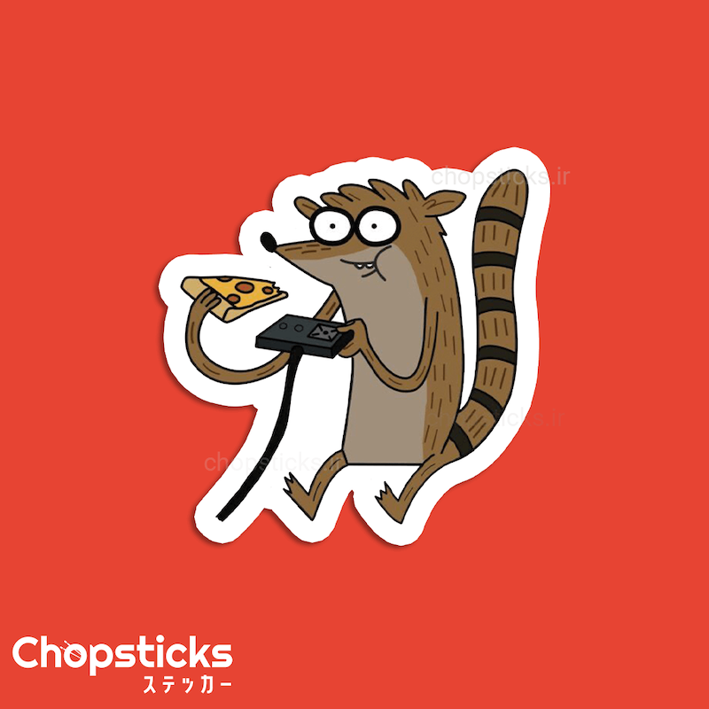 استیکر Rigby