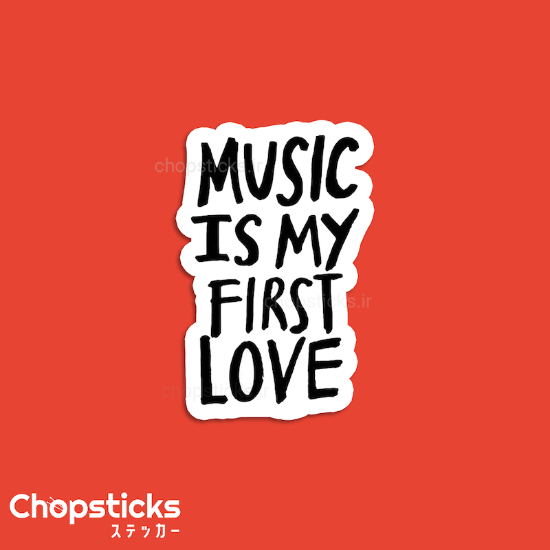 استیکر Music