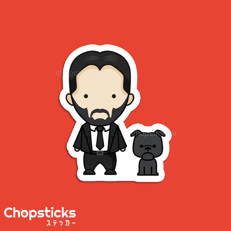 استیکر John Wick