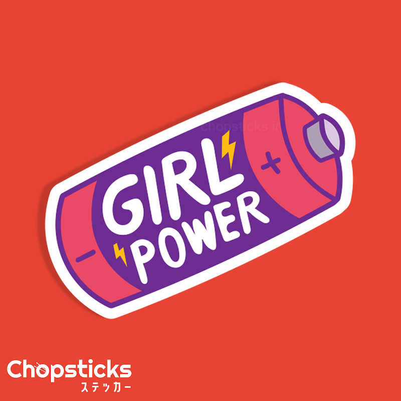 استیکر girl power