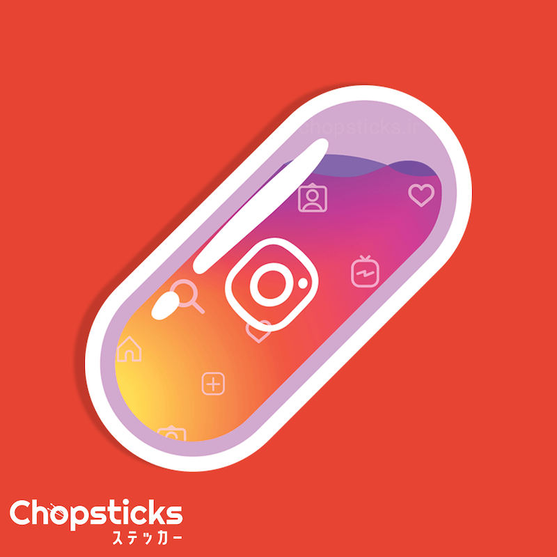 استیکر instagram 