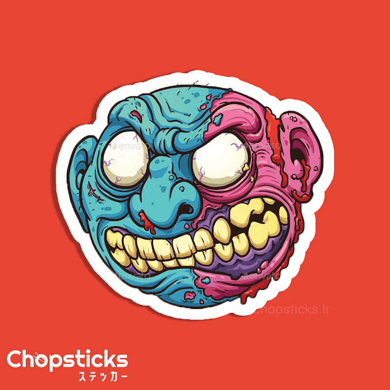 استیکر zombie