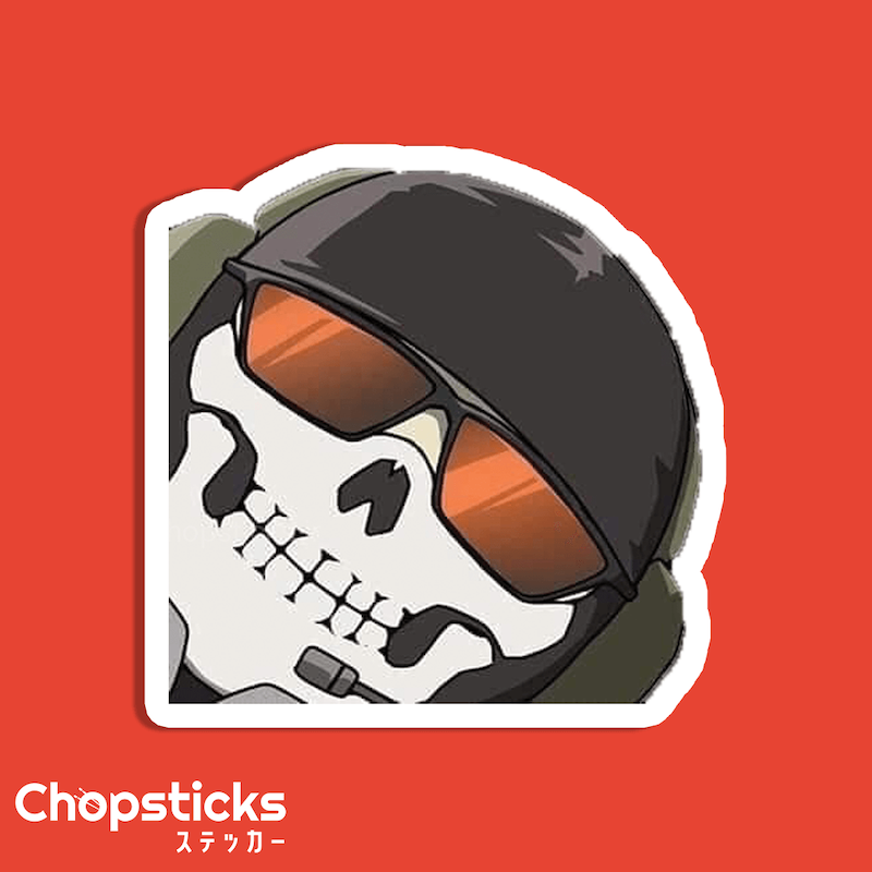 استیکر  ghost codm 