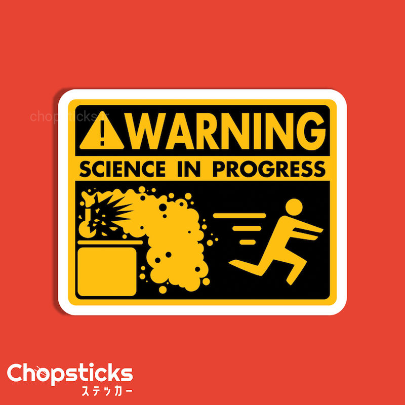 استیکر warning
