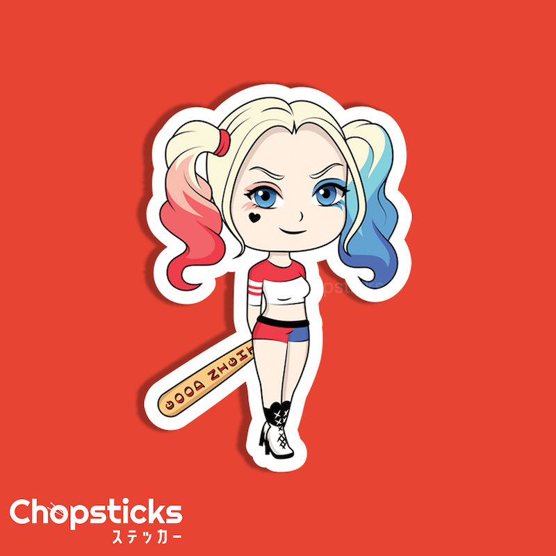 استیکر Harley Quinn