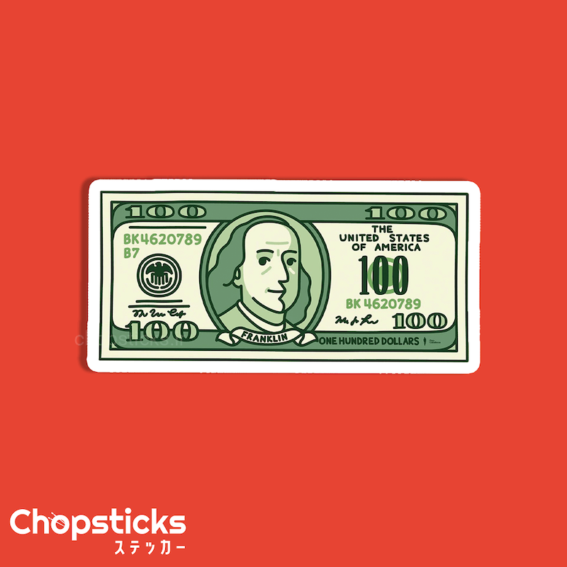 استیکر dollars