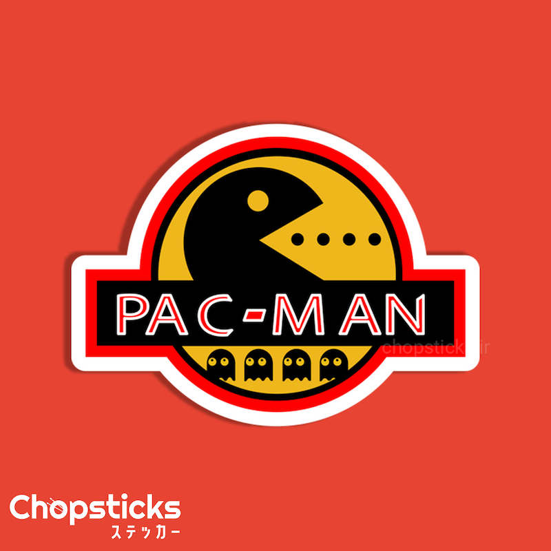 استیکر PAC man