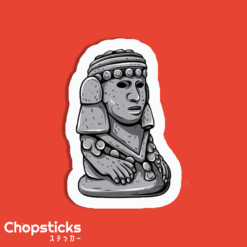 استیکر Chacmool Greeting