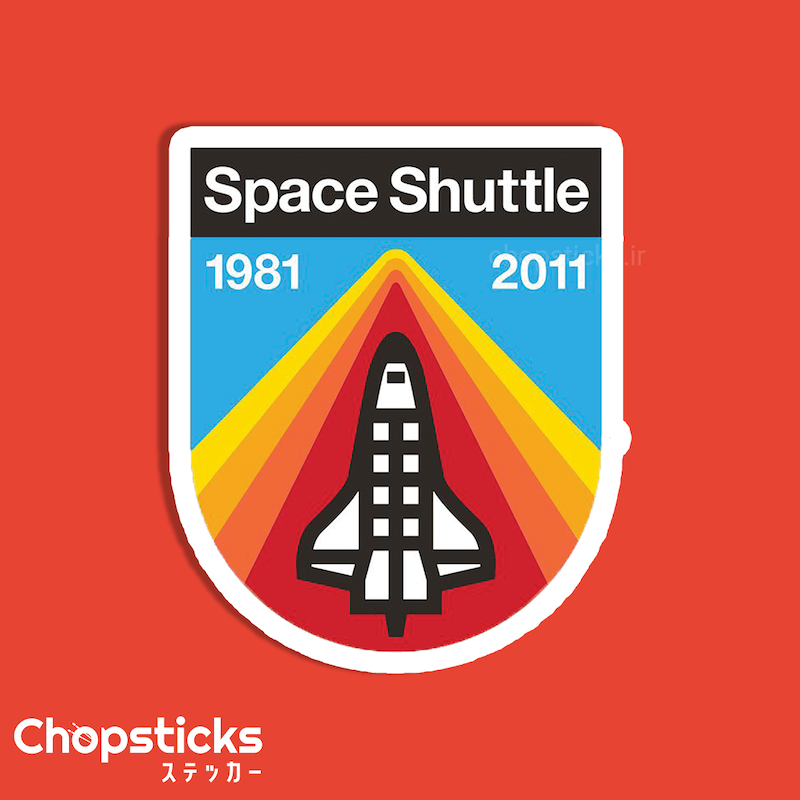 استیکر space shuttle