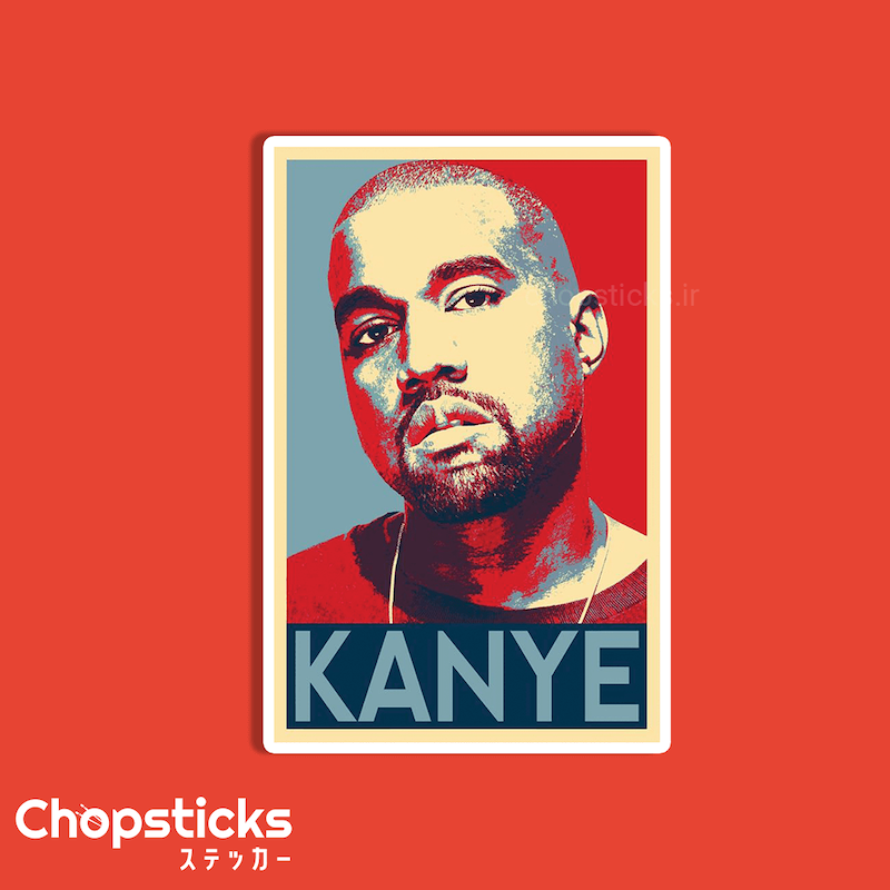استیکر kanye
