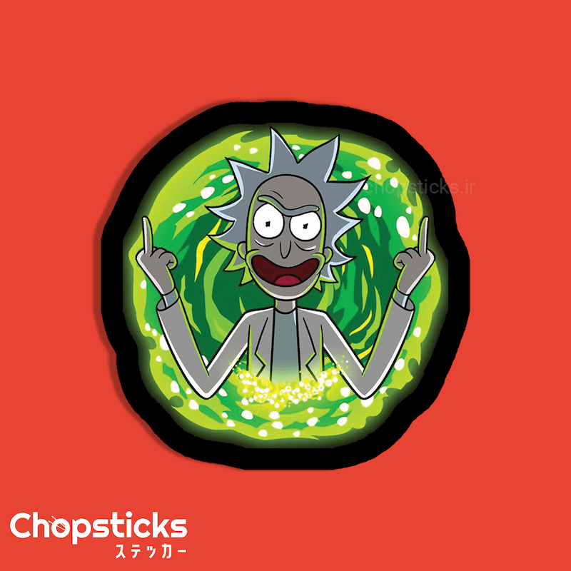استیکر rick