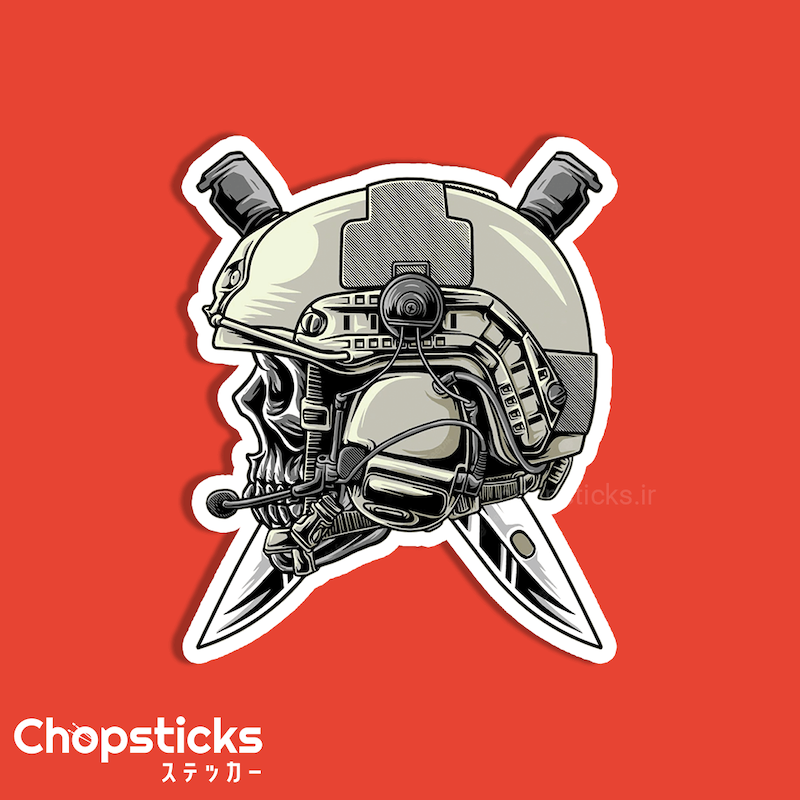 استیکر skull