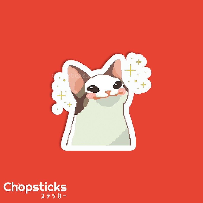 استیکر cute cat