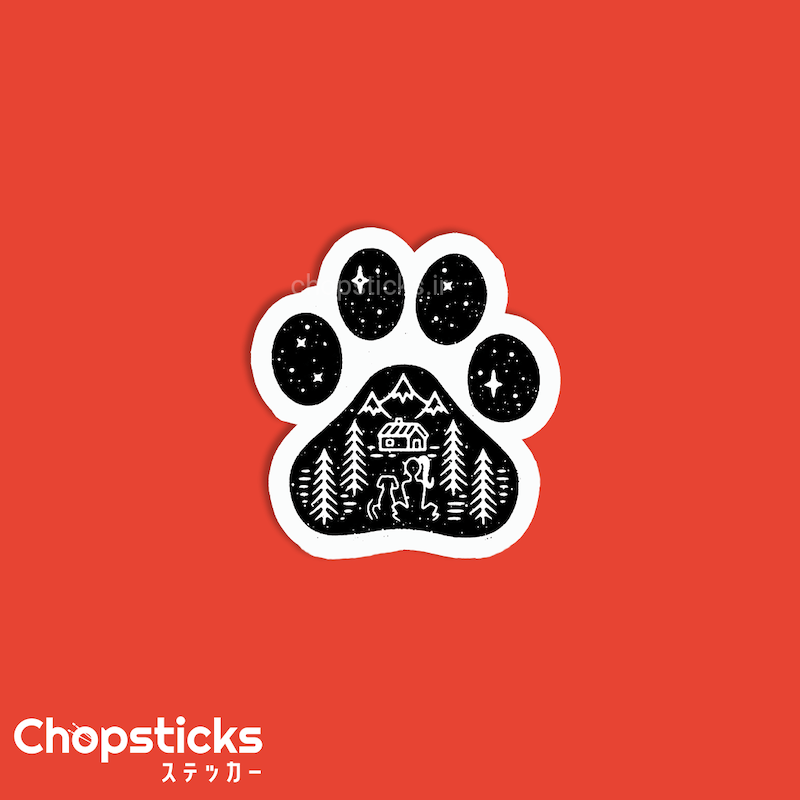 استیکر wild paw
