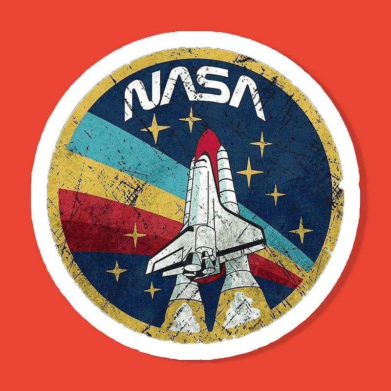 استیکر NASA