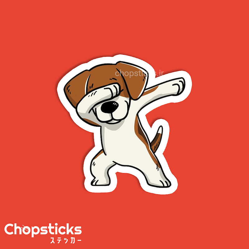 استیکر dog