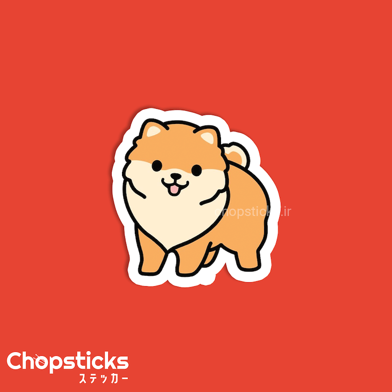 استیکر dog