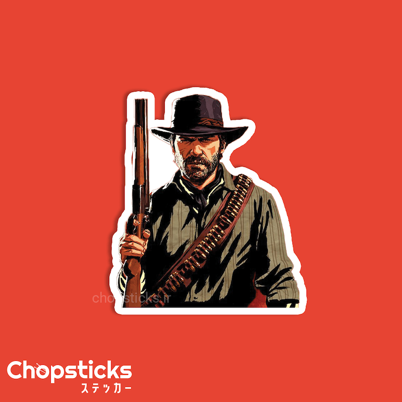 استیکر red dead redemption 2