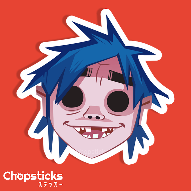 استیکر Gorillaz