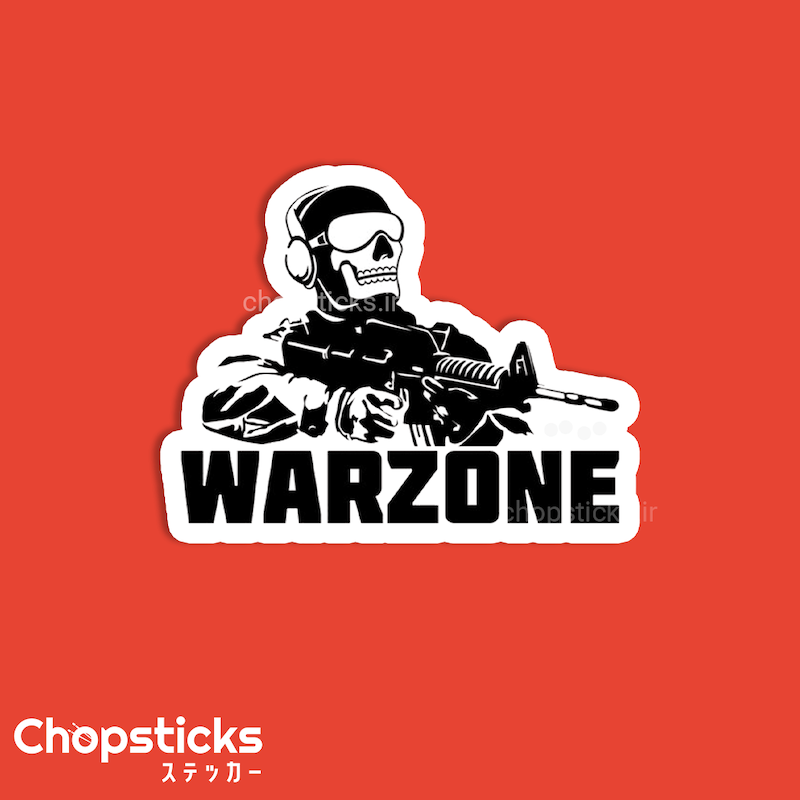 استیکر warzone
