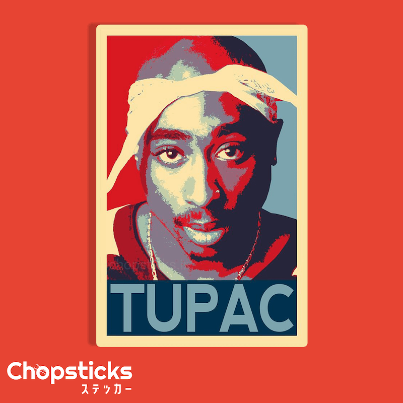 استیکر Tupac