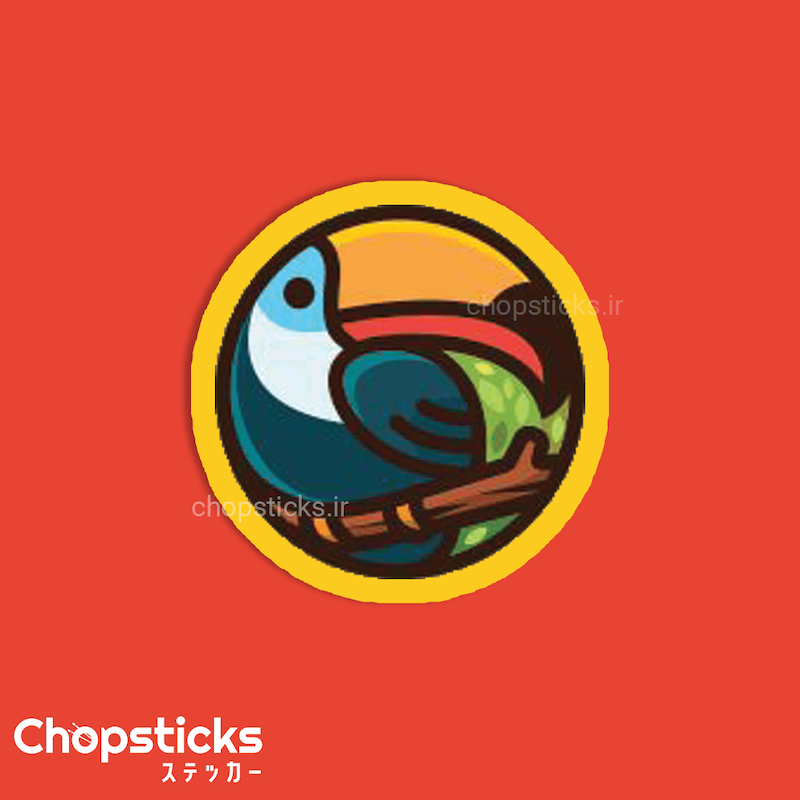 استیکر bird