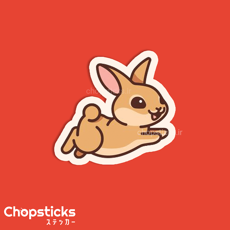 استیکر rabbit