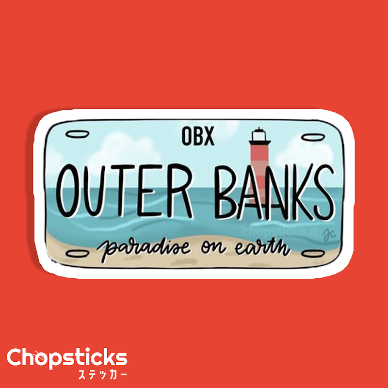 استیکر Outer banks
