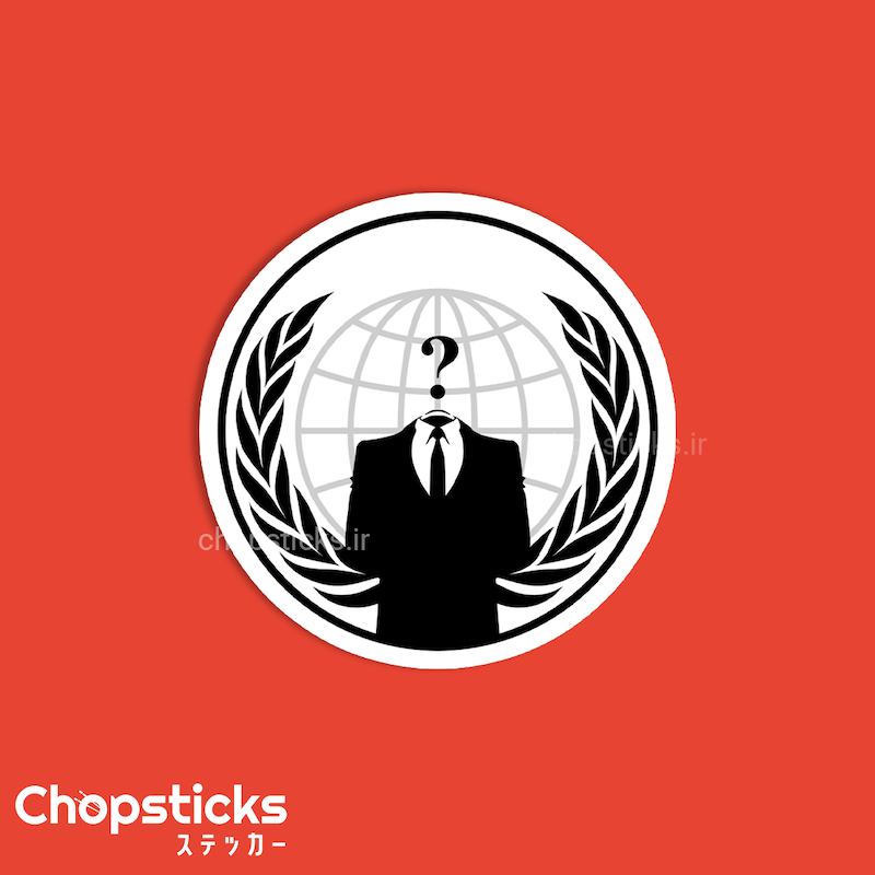 استیکر anonymous