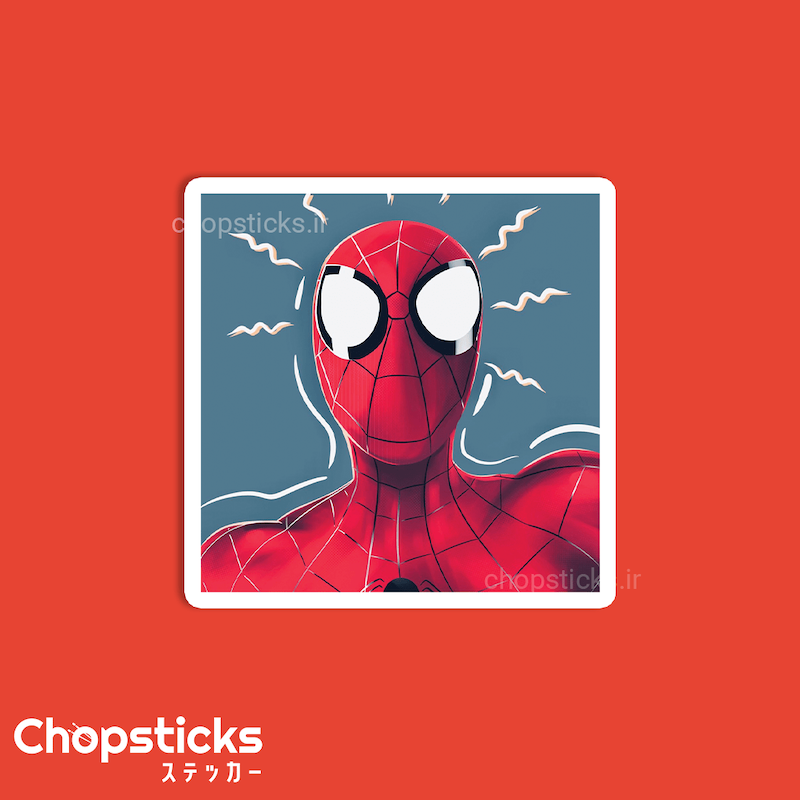 استیکر spider man