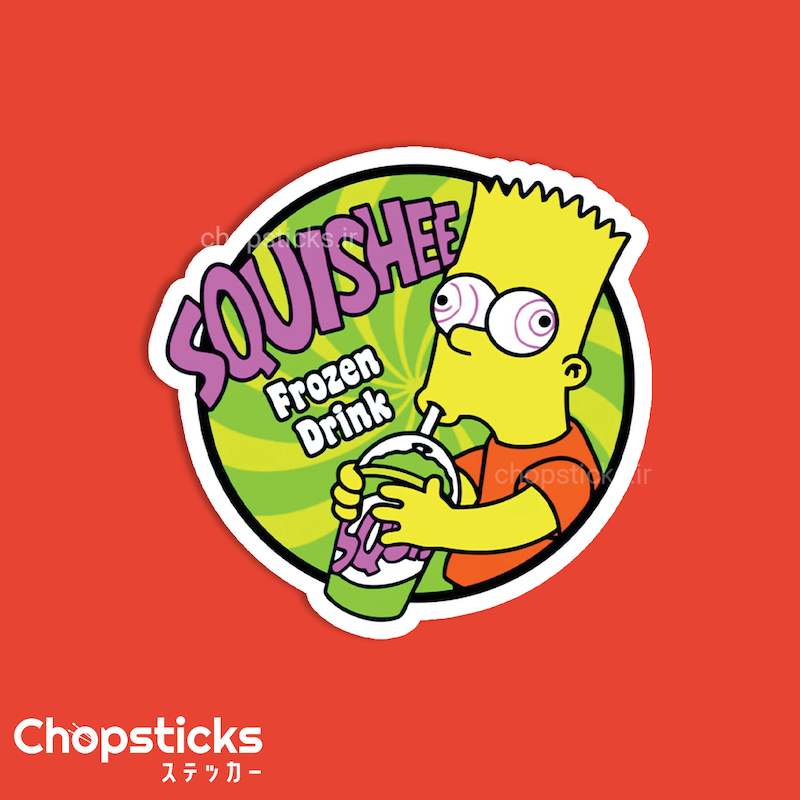 استیکر the simpsons