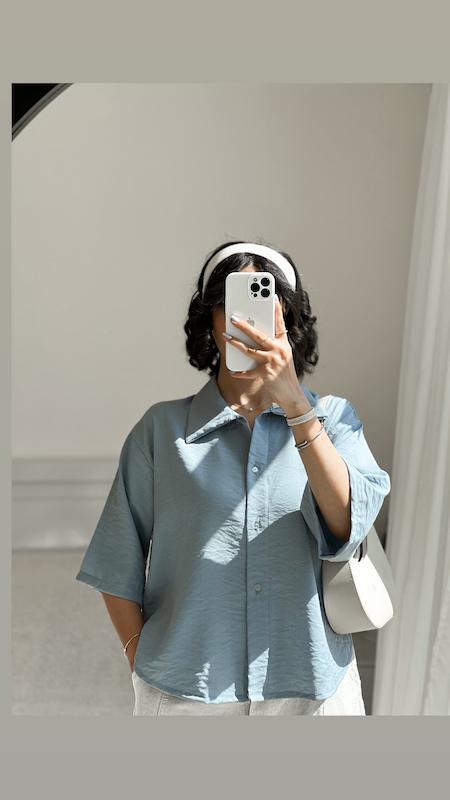 شومیز بیبی blue