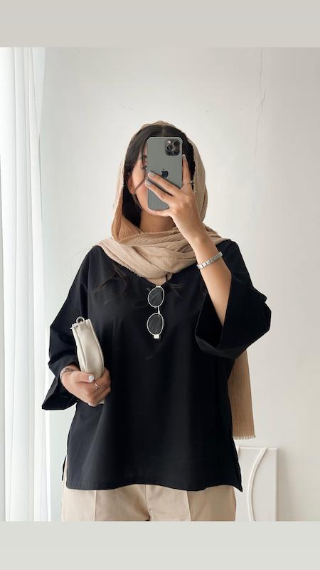 مانتو هیرا مشکی