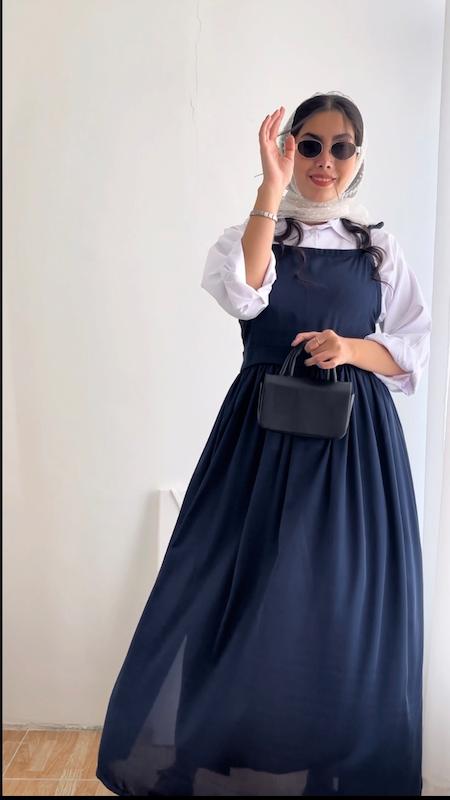 جیجی دامنی سرمه ای