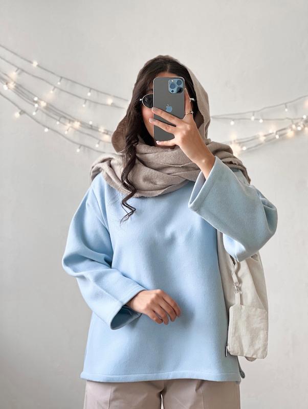 پالتو فوتر آبی