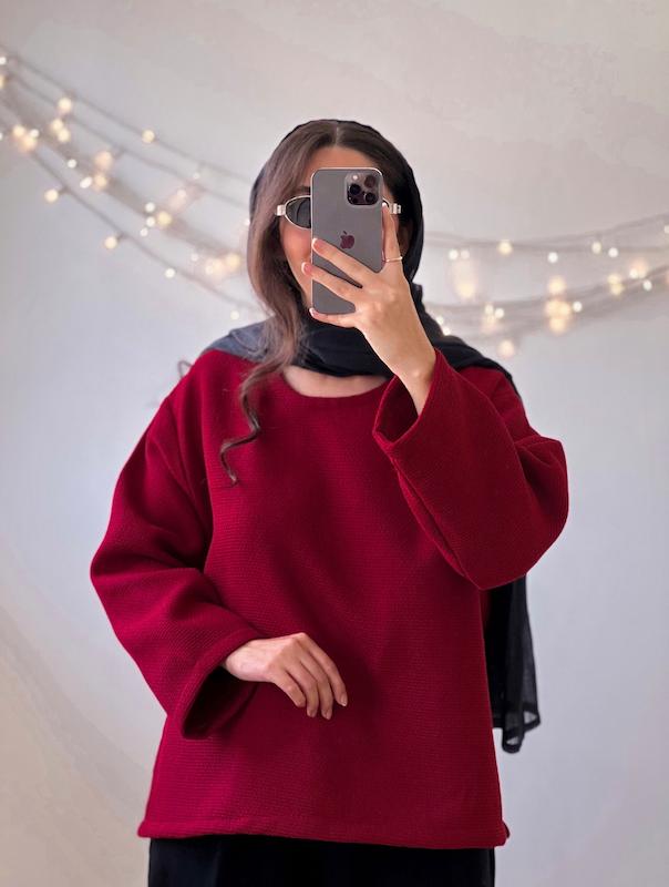 پالتو فوتر بسکویتی چری🍷