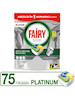 قرص ماشین ظرفشویی فیری مدل پلاتینیوم بسته 75 عددی