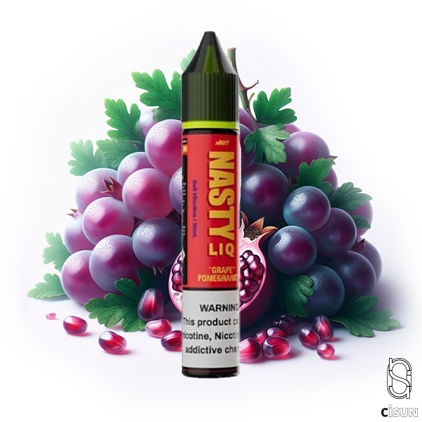 سالت نیکوتین NASTY LIQ GRAPE POMEGRANTE  انگور انار