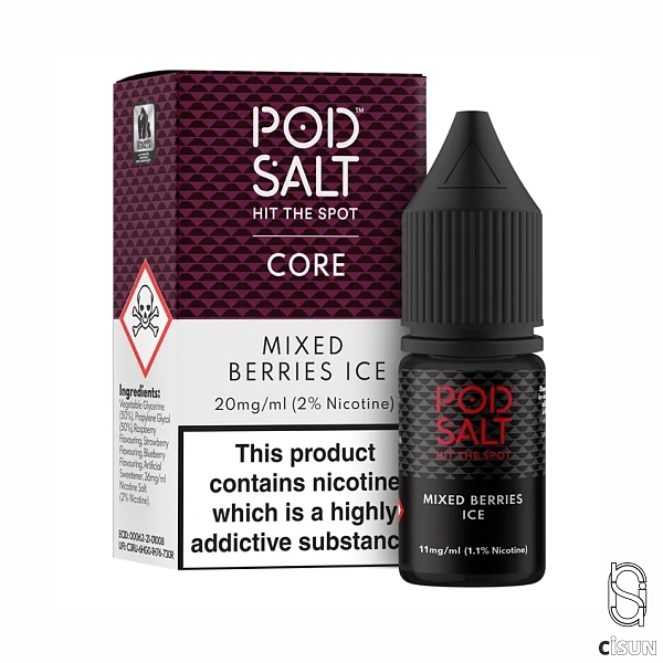 سالت نیکوتین POD SALT MIXED BERRIES ICE میکس میوه های بری یخ