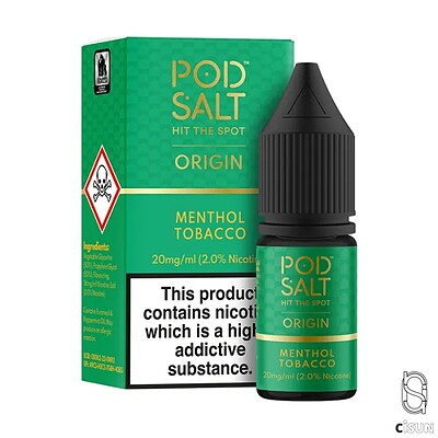 سالت نیکوتین POD SALT MENTHOL TOBACCO نعناع توباکویی